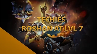 How to solo roshan with Techies