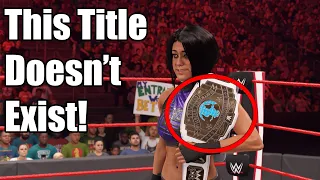 4 Titles You Won In WWE Games That Don't Really Exist