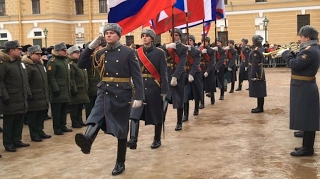 В Петербурге стартовал этап Эстафеты военно-спортивного огня