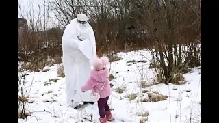 Снежный человек в лесу 👻 и другие приключения.