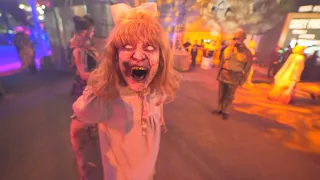 Lullaby maze at Queen Mary's Dark Harbor 2019