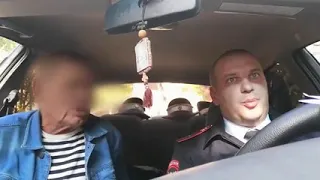 В Севастополе бухой дед попался гаишникам