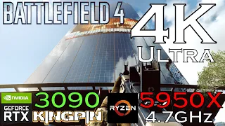 Battlefield 4 Multiplayer | 4K Ultra Settings | RTX 3090 KINGPIN Edition | Ryzen 9 5950X