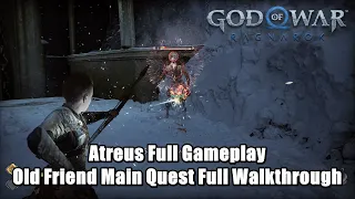 God Of War Ragnarok Atreus Full Gameplay - Old Friend Main Quest Full Walkthrough