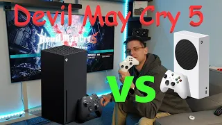 Devil May Cry 5 SE Xbox Series S vs Xbox Series X