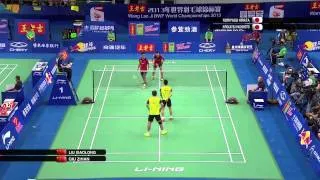 R32 - MD (Highlight) - Liu XL./Qiu ZH. vs H.Hashimoto/N.Hirata - 2013 BWF World Championships