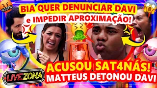 🔴BBB24: BEATRIZ AMEAÇA DENUNCIAR DAVI pra DIREÇÃO e USA SANTA🚨 ALANE ACUSA SAT4NÁS e DIVIDE OPINIÕES