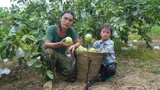 150 days with the boy to build a farm, harvest fruit and sell #FULLVIDEO