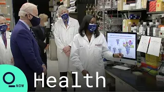 Biden Tours NIH Lab That Developed Moderna's Covid 19 Vaccine