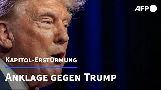 Neue Anklage gegen Trump - diesmal wegen Kapitol-Erstürmung | AFP