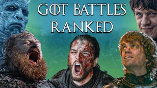 Game of Thrones Battles Ranked
