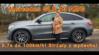 Mercedes GLE Coupe 43AMG (450) - test, 5.7s do setki i strzały z wydechu! + Acceleration Sound