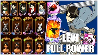 LEVI FULL UR con FULL SKINS ¿ES REALMENTE el MEJOR de la COLLAB?  - 7DS Grand Cross