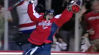 Ovechkin Hits 50 Goals With 1st Period Hat Trick (3/3/2008)