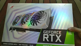 Colorful iGame RTX 3060 Ti Ultra OC Unboxing