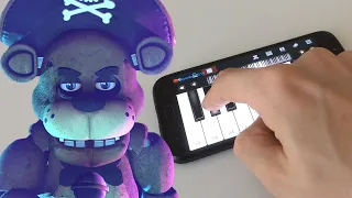 FNAF Looking for a pirate treasure - Easy Mobile Piano Cover