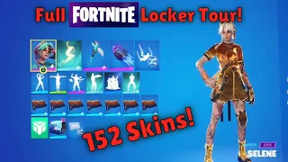 My FULL 2023 Fortnite Locker Tour! (152 Skins!)