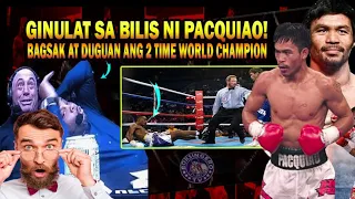 👊🇵🇭KNOCKOUT KAY PACQUIAO ANG DATING TWO-TIME WORLD CHAMPION | 2 ROUNDS LANG BASAG PA ANG ILONG