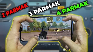 EN İYİ 2 PARMAK - 3 PARMAK - 4 PARMAK KONTROL AYARLARI !! Pubg Mobile