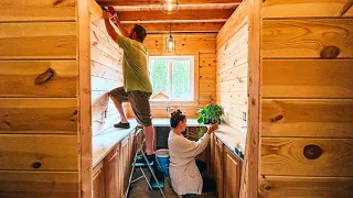 Let There Be Light! PROGRESS on our Rustic Cabin Walk In Pantry!