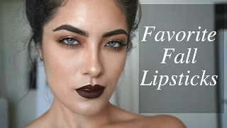 My Favorite Lipsticks for Fall | Melissa Alatorre