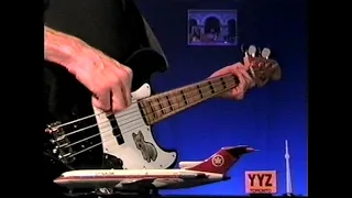 RUSH - YYZ (Exit...Stage Left) : Fender Geddy Lee Jazz Bass, Moog Taurus Pedals