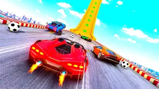 Mega Ramp Car Stunt stunning Scene | GT Car Stunt gameplay