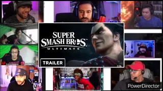 Super Smash Bros Ultimate - KAZUYA Reveal Reaction Mashup