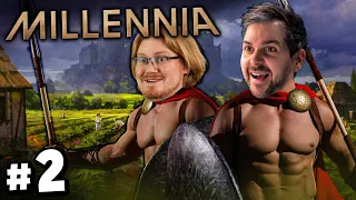 Grinding for XP | Millennia: Full Campaign #2  #ad