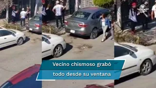 Mujer llega a casa con su novio y en la puerta la esperan sus 3 amantes