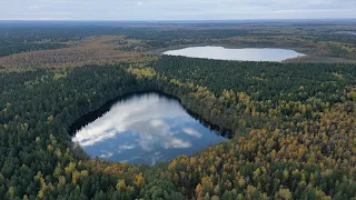 Путешествие по осенней Мещёре. Река Пра в Октябре, сплав Спас Клепики - Брыкин Бор.