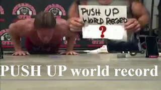 Rob Stirling - World Record when he completed 3,264 pushups in 1 hour.