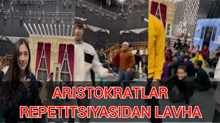 Sariq bola va Aristokratlar jamoasi repititsiyasi avjida