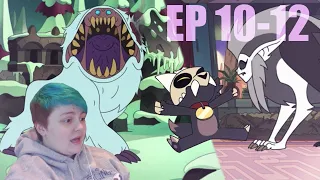 The Owl Beast, The Slither Beast and Squeak of RAGE! ~The Owl House Ep 10-12 REACTION!