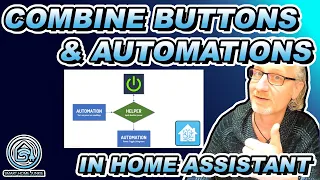 How to Combine BUTTONS and AUTOMATIONS in Home Assistant - Tutorial