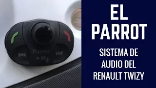 Renault Twizy, Sistema de audio PARROT - the parrot twizy