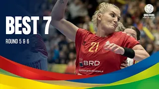 Best 7 | Round 5 & 6 | Women's EHF EURO 2022 Qualifiers