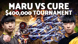 MARU vs CURE: Insane Series! | $400k Gamers8 Group Stage (Bo3) - StarCraft 2