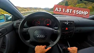 Audi A3 8L 1.8T 150HP / 0-100KPH (stock engine)