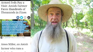 U S Marshalls raid AMISH over FOOD! Small homesteads next?