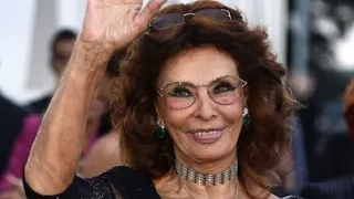 Как стареет Софи Лорен. Aginge Sophia Loren