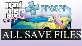 GTA Vice City Stories PPSSPP ALL SAVE FILES/SAVE DATA DOWNLOAD