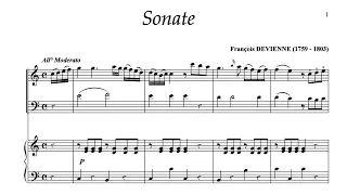 François Devienne: Sonata for Flute, Bassoon, and Piano (1787)