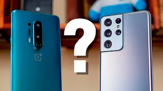 Сравнение Galaxy S21 Ultra и OnePlus 8 Pro. Китайцы год назад могли лучше, чем корейцы сейчас?