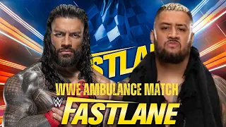 WWE 2K24 - ROMAN REIGNS VS SOLO SIKOA | AMBULANCE MATCH | GAMEPLAY PS4