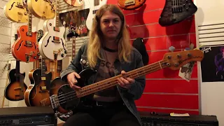 Vintage 1979 Music Man Stingray Bass Guitar at Jim's Music Center in Tustin