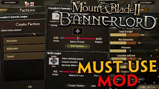 This Mod Needs To Be Added To The Mount & Blade II Bannerlord Campaign