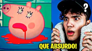 Juro que nunca mais vou reagir a Peppa Pig depois disso…