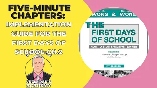 Five-Minute Chapters: First Days of School Ch.2 How to Succeed (Wong, 2018)