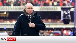 In full: Vladimir Putin addresses rally in Moscow